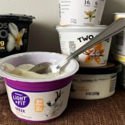 Protein powder yogurt